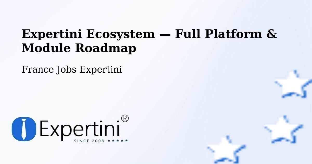 Expertini Ecosystem — Full Platform & Module Roadmap – Marignier